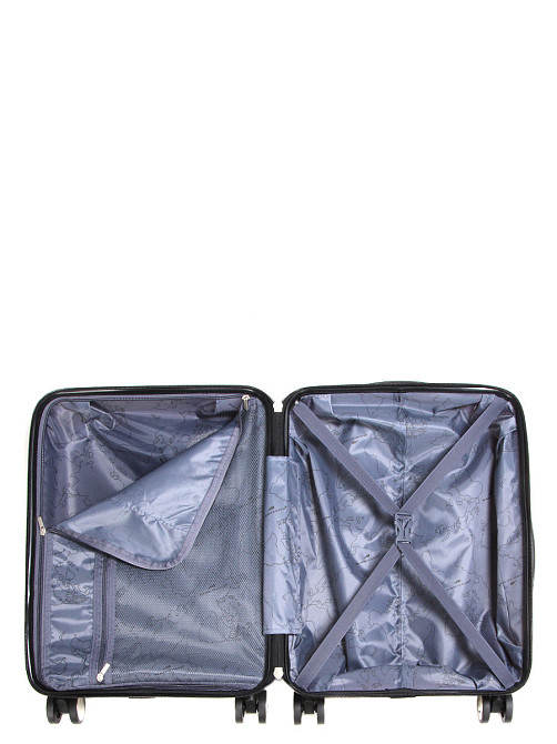 Валіза поліпропіленова SNOWBALL MADISSON 33703 мала 55 см графіт Київ - фото 10