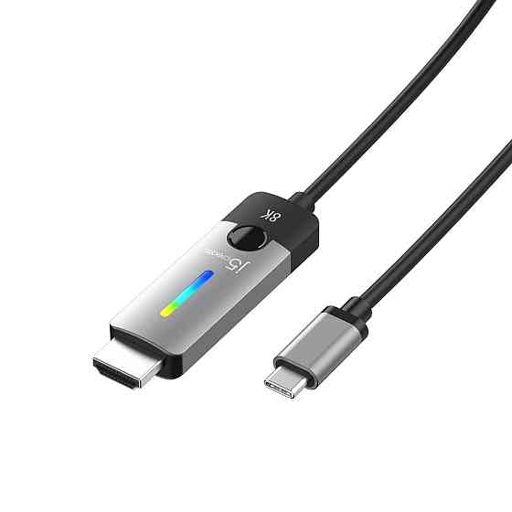 Кабель J5create USB-C - HDMI (M/M), 1.8 м, Black (JCC157-N) ( 15359 ) Харків