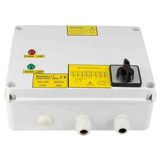 Насос відцентровий 400 В 4.0 кВт H 126 (70)м Q 270 (200) л/хв Ø102 мм (з 3х ЧАСниковий) AQUATICA (DONGYIN) 4SD12/20 (7771763) Київ