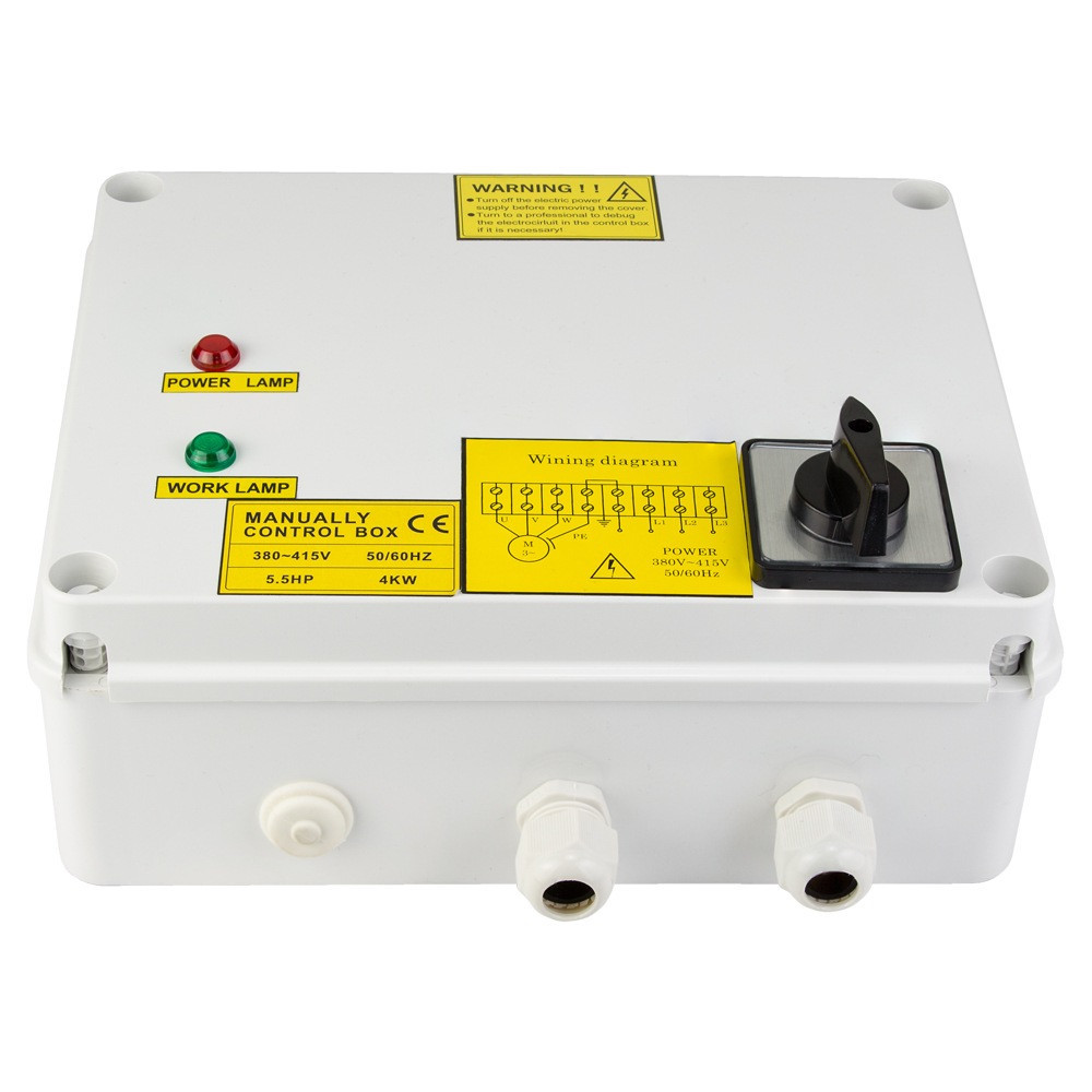 Насос відцентровий 400 В 4.0 кВт H 126 (70)м Q 270 (200) л/хв Ø102 мм (з 3х ЧАСниковий) AQUATICA (DONGYIN) 4SD12/20 (7771763) Київ - фото 6