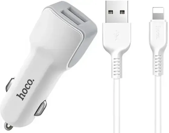 Адаптер ОЗУ Hoco Z23 dual-port car charger 2USB 2.4A Коломыя