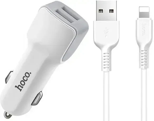 Адаптер ОЗУ Hoco Z23 dual-port car charger 2USB 2.4A Коломыя - изображение 2