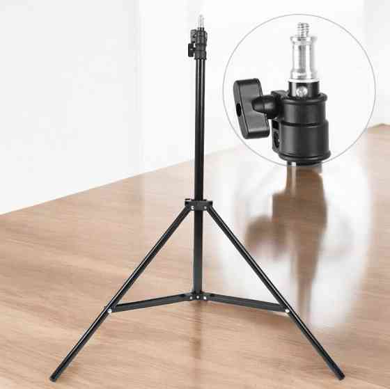 Стійка штатив 2,1 метра тринога телескопічна для світла, кільцевої лампи, фотоапарата, екшн камери софтбокс Одеса