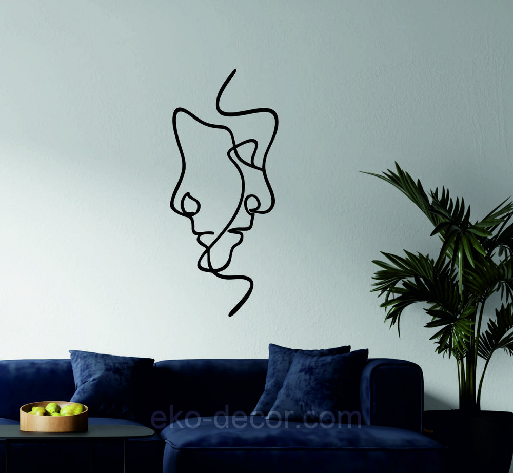 Декоративне настінне Панно «Він та Вона», Декор на стіну Київ - фото 4