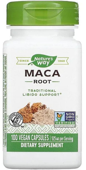 Nature's Way Maca Root 525 мг 100 капс Киев - изображение 1