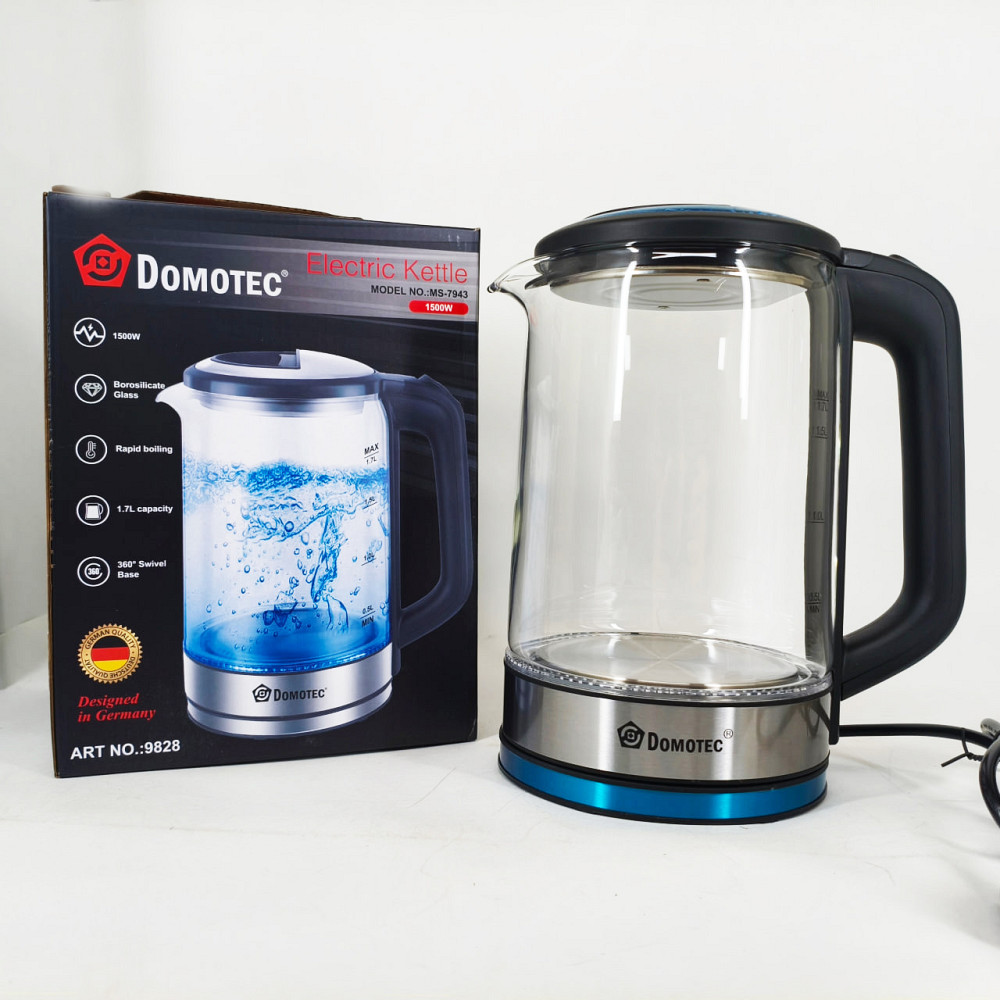 Безшумний електрочайник, Електрочайник з індикатором включення з контролем рівня води GX-18 Івано-Франківськ - фото 5