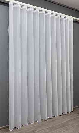 Тюль льон "Мережка" колір білий 1353т Київ