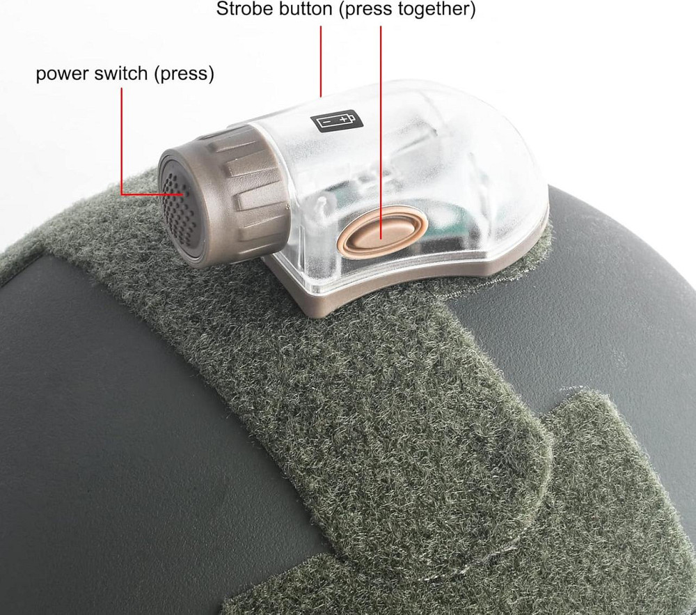 Маячок Manta на шлем (Синий свет) Винница - изображение 8