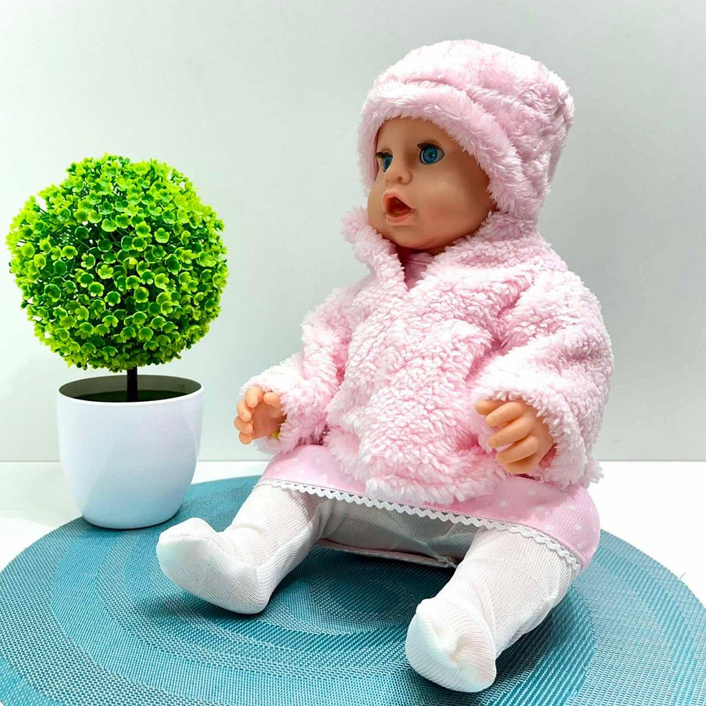 Пупс функціональний Чудо Малюк 8 функцій 9 аксесуарів у комплекті 43см Рожевий (BL242A-DM-UA) Чернигов - изображение 6