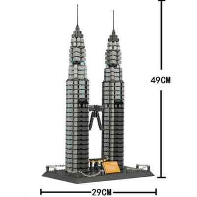Конструктор Wange Башни Петронас, Малайзия (WNG-Petronas-Towers) Винница