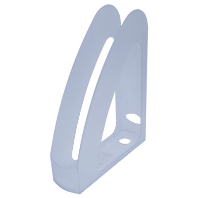 Лоток для паперів Арника вертикальний ВЕСЕЛКА,передня стінка, прозорий (80534) Вінниця - фото 1