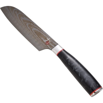 Кухонний ніж MasterPro Tetsu, сантоку, 17.5 см, чорний (BGMP-4128-MBK) Вінниця - фото 3