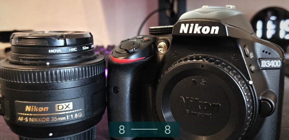 Фотоапарат Nikon D3400 Budy Харків - фото 1