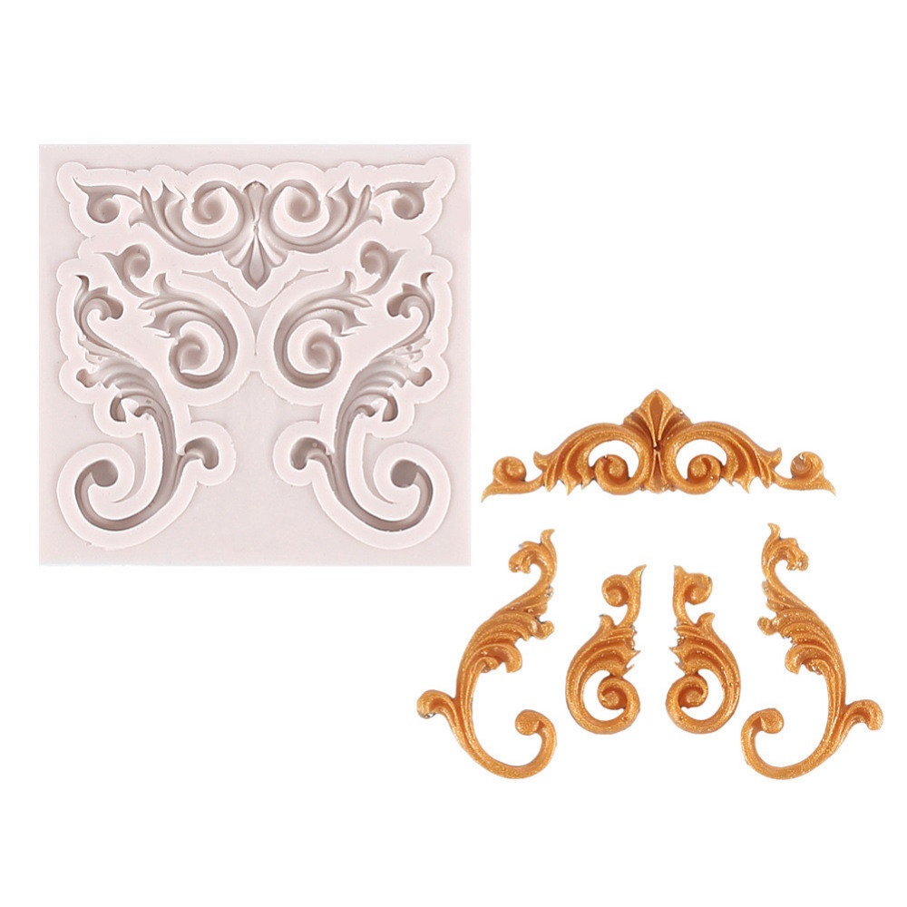 Молд силиконовый Абстракция 56 мм серый Киев - изображение 2