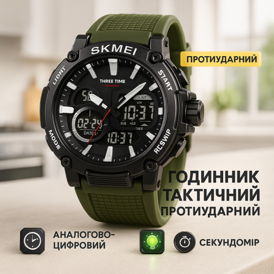 Специальные часы для военных операций SKMEI, Часы для рыбалки и активного отдыха путешествий IN-81 Львов