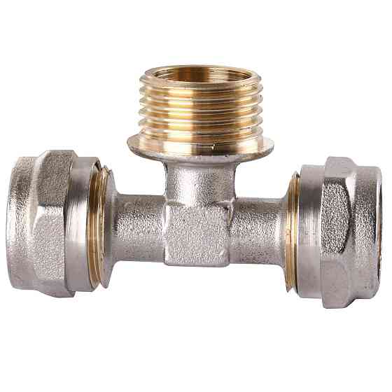 Трійник із зовнішньою різьбою NTM NF-1019 20х3/4″х20 Київ