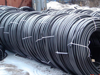 Труба из полиэтилена ПЭТ Акватех д.40 PN6 чёрн/син (100) Харків