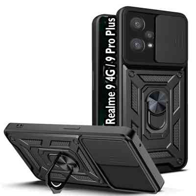 Чехол для мобильного телефона BeCover Military Realme 9 4G / 9 Pro Plus Black (709562) Винница