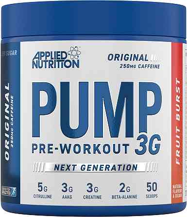 Передтренувальний комплекс Applied Nutrition Pump 3G 375 g (Fruit Burst) Луцьк