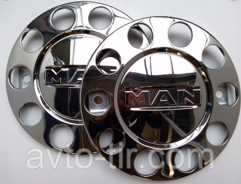 Колпак колеса передний MAN 22,5 (нержавійка) Колпак MAN 22,5  Ковпак колеса MAN 22,5 Луцк - изображение 2