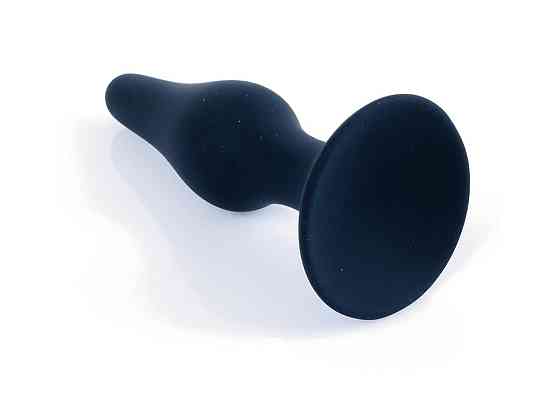 Анальна пробка - Silicone Black Plug M Sex Aura Київ