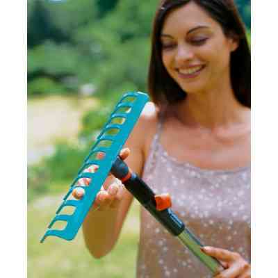 Граблі Gardena сталеві (арт.3177) + ручка дерев'яна 130 см (арт.3723) (03024-20.000.00) Вінниця