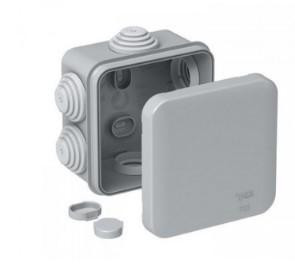 Коробка розподільча РК2 зовнішня сіра 70*70 Харків - фото 2