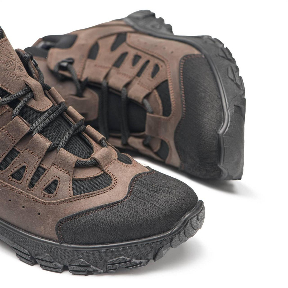 Зимові тактичні кросівки шкіра, на теплому гортексу , колір коричневий 41 (27) Харків - фото 2