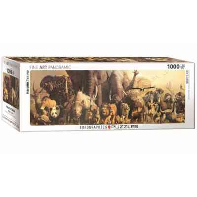 Пазл Eurographics Ноїв ковчег Харуо Такіно, 1000 елементів панорамний (6010-4654) Вінниця