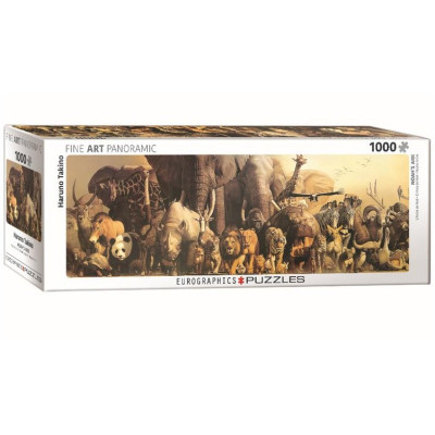Пазл Eurographics Ноев ковчег Харуо Такино, 1000 элементов панорамный (6010-4654) Винница - изображение 1