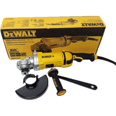 Шлифовальная машина DeWALT 2400 Вт, 8500 об/мин, d=180 мм (DWE4557) Винница - изображение 6