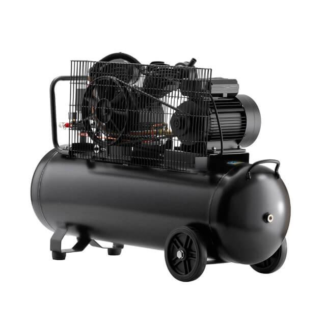 Компресор, 100 л, 3,0 кВт, 220 В, 10 атм, 500 л/хв, 2 циліндри, 83 дБ INTERTOOL PT-0014 Киев - изображение 4