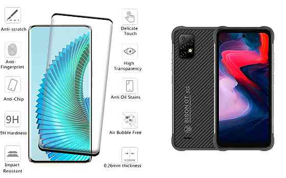 Захисне скло HyperGlass Pro для Umidigi Bison X10, X10G, X10S, X10 Pro – максимальна чутливість та захист Київ