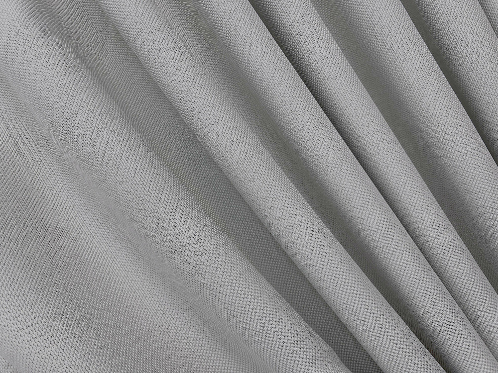 Комплект штор VR-Textil Льон Мішковина 200х270 2шт і Тюль 500х270 867ш-1708т Світло-сірий з білим 71-181/6 Київ - фото 13
