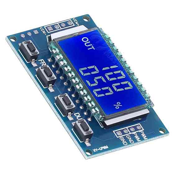 Генератор ШИМ сигналов XY-LPWM 1Гц-150КГц 3.3-30В модуль с ЖК дисплеем PWM Киев