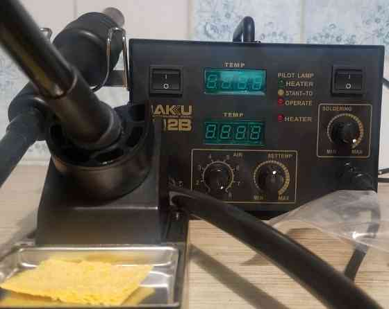 Паяльная станция BAKU 702B термовоздушная фен+паяльник . Харьков