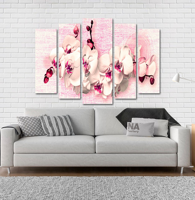 Модульна картина Квіти Абстракція Art-209_5 Київ - фото 2
