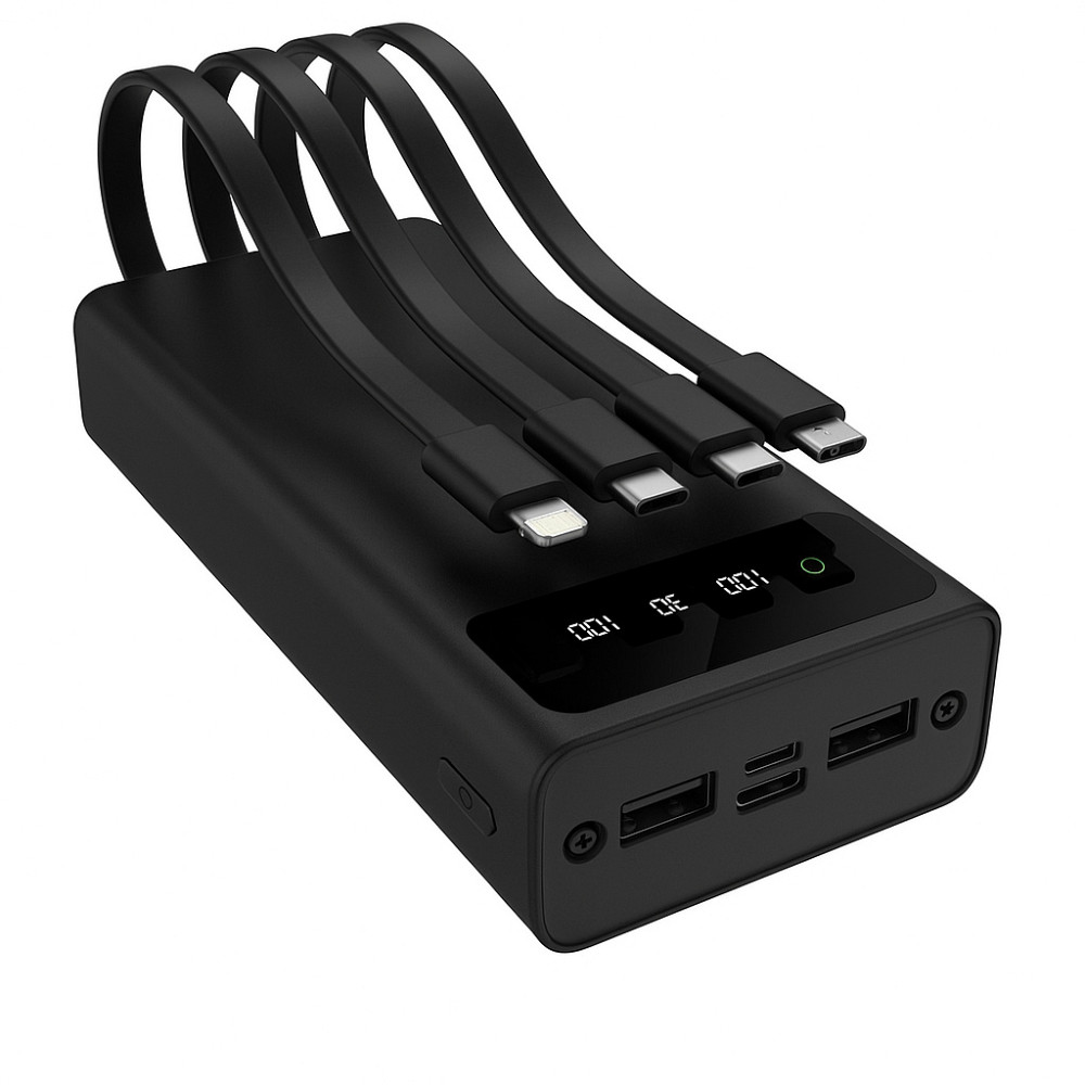 Павербанк для телефону швидкою зарядкою, Power bank для ноутбука Портативний павербанк type-C XM-92 Львів - фото 8