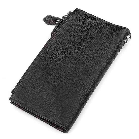 Гаманець ST Leather 18383 (ST420) надійний Чорний Київ