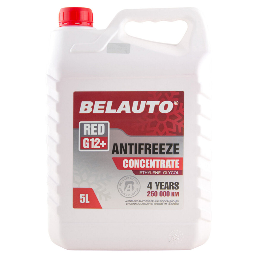 Антифриз BELAUTO RED G12+ (червоний, концентрат) 5л Киев - изображение 1