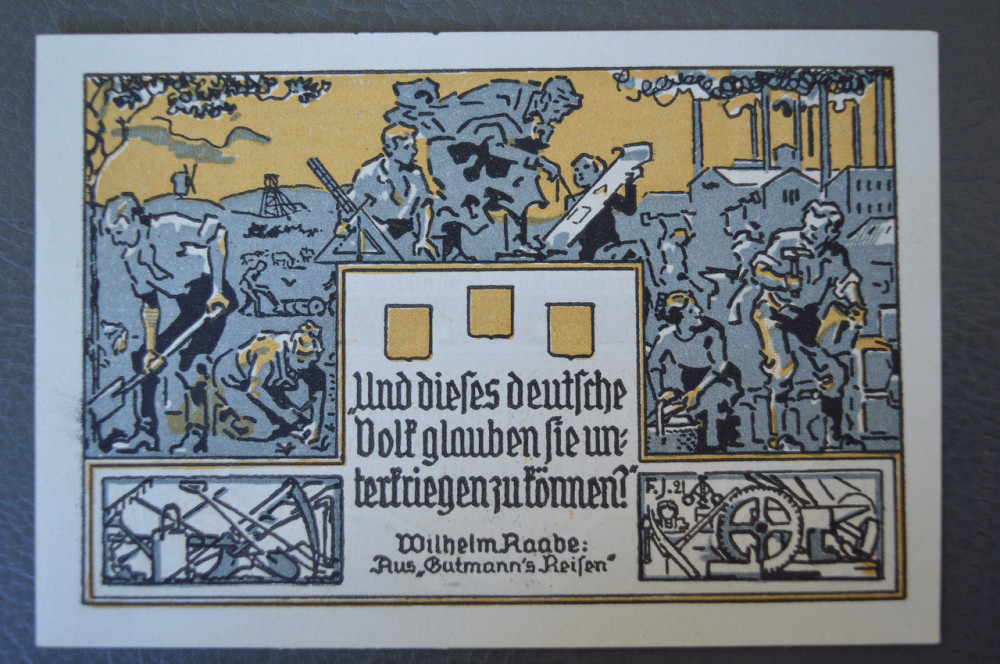 Німеччина. Нотгельд. 2 Mr. ( 10 ) Полтава - фото 1