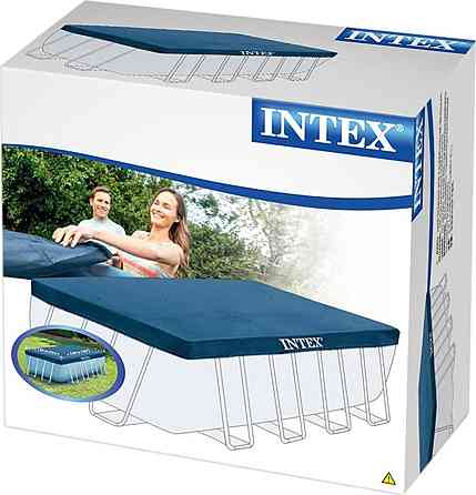 Накриття для каркасного басейну Intex 400x200 см Київ