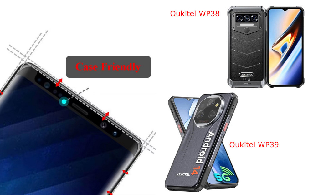 Захисне скло HyperGlass Pro для Oukitel WP38, Oukitel WP39 – максимальна чутливість та захист Київ - фото 4