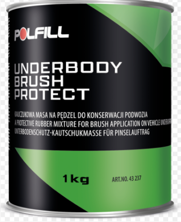 Мастика Under Body Protect 1кг Polfill чорний Київ