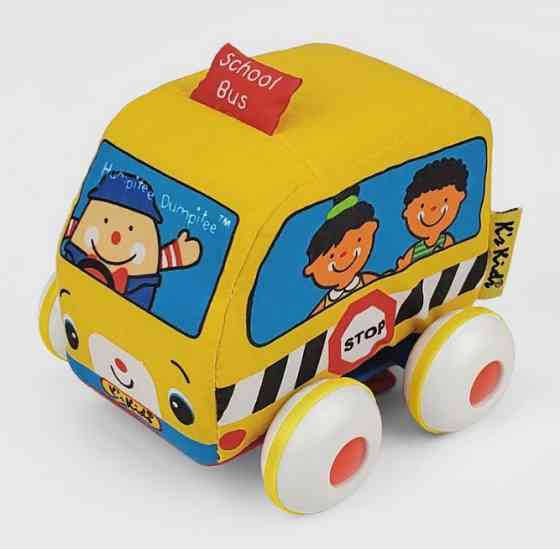 Іграшка Ks Kids Машинки Pull-back (шкільний автобус і пожежна машина) (6892322) Київ