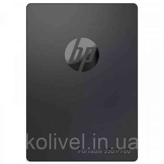 SSD external, USB 3.1 Gen2 Type-C 512Gb, HP P700, TLC, Black, чорний, Retail (5MS29AA) Киев