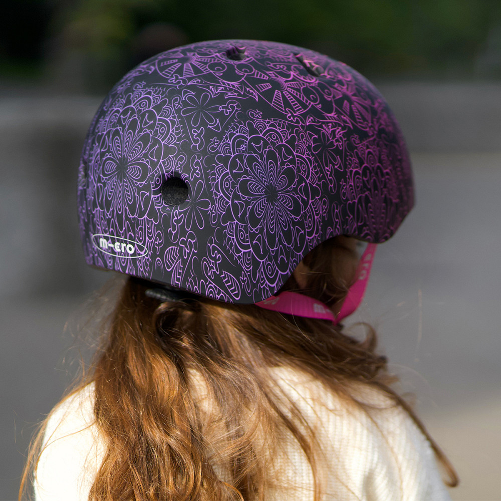 Захисний шолом Micro - Рожево-пурпурова мандала Днепр - изображение 6