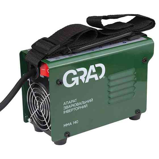 Апарат зварювальний інверторний ММА-140А електрод 4 мм GRAD (5387915) Київ