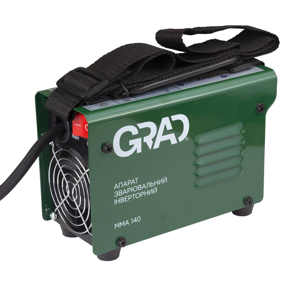 Апарат зварювальний інверторний ММА-140А електрод 4 мм GRAD (5387915) Київ - фото 6