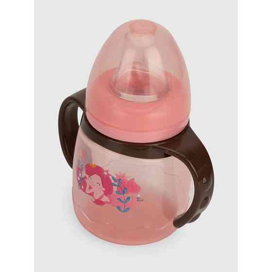 Поїльник з силіконовим носиком MGZ-0314(Pink) 180 мл Вінниця